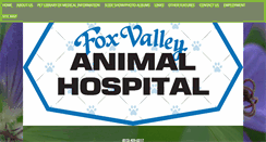 Desktop Screenshot of foxvalleyanimalhospital.com