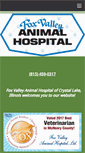 Mobile Screenshot of foxvalleyanimalhospital.com